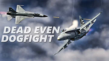 A Worthy Opponent F/A-18 Hornet Vs JF-17 Thunder Dogfight | DCS World