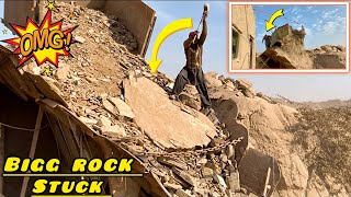 Biggest Rock Ever Stuck in Crusher? Incredible Crushing Process#asmr #rock 