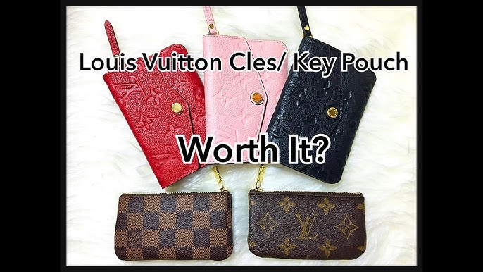 Louis Vuitton Empriente Cles Pochette Key Pouch in Black, heyyyjune.