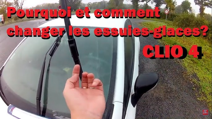 Comment changer un balai d'essuie-glace sur Clio 3 ? 