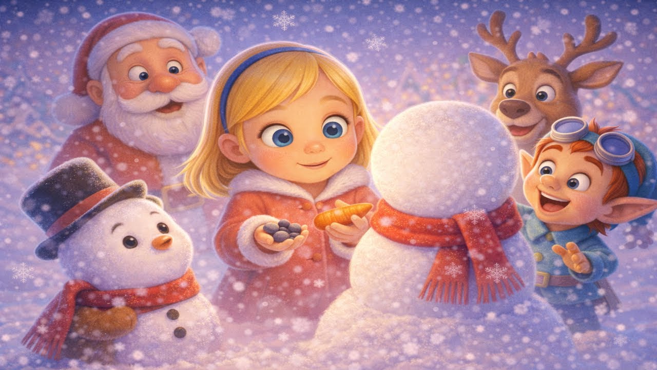 The Snowman Without a Face – Lumi’s Gentle Christmas Mystery ☃️✨