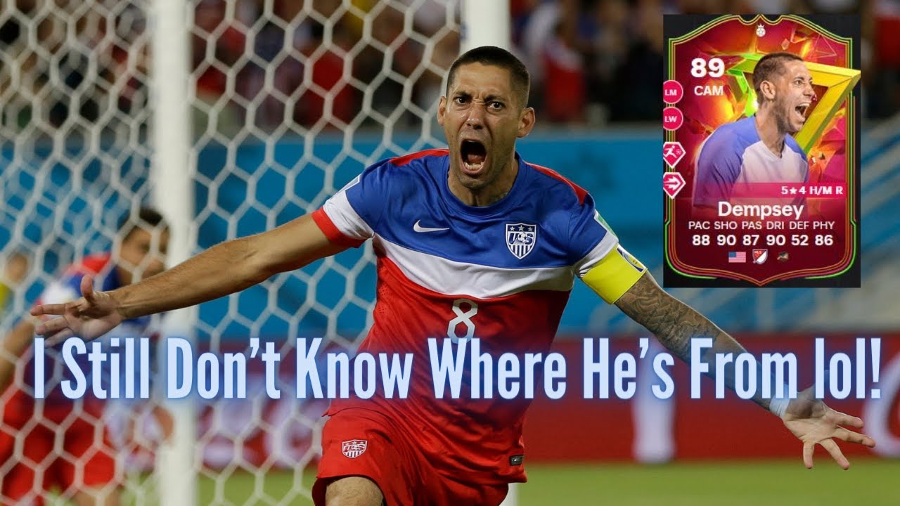 Clint Dempsey 89 Golazo Hero Is HIM DAWG...