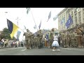 Родичі загиблих Героїв, ветерани, небайдужі українці: як пройшов Марш захисників до Дня Незалежності