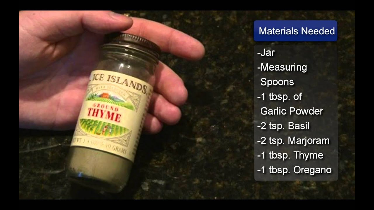 How to Make Greek Seasoning - YouTube