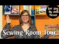 Sewing Room Tour - Making the Most of my Small Sewing Space!