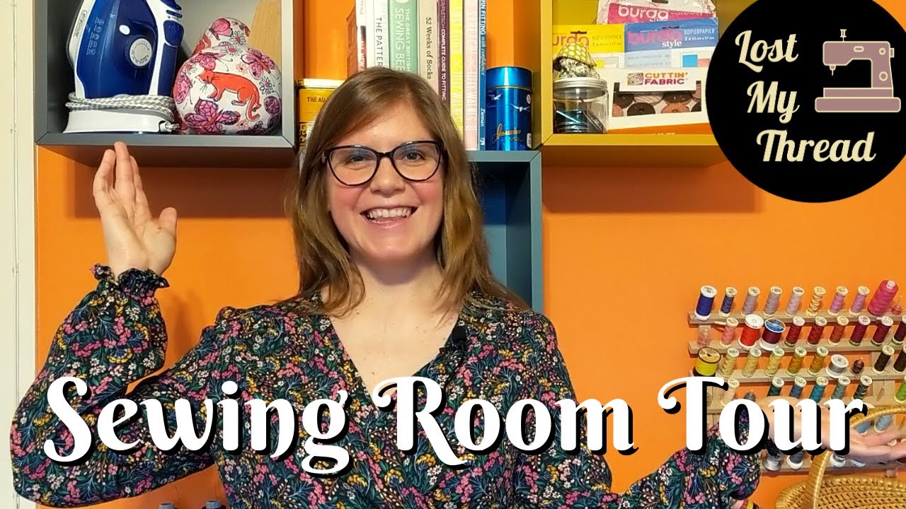 Sewing Room Tour - Making the Most of my Small Sewing Space!