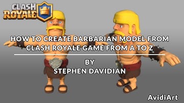 3D Modeling Clash of Clans Barbarian: A Blender Tutorial on Game Art Design & Character Creation