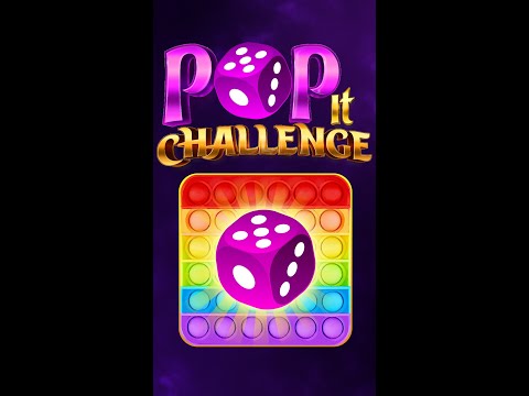 Pop It Challenge 3D -Ludo DIY Antistress Asmr Toys