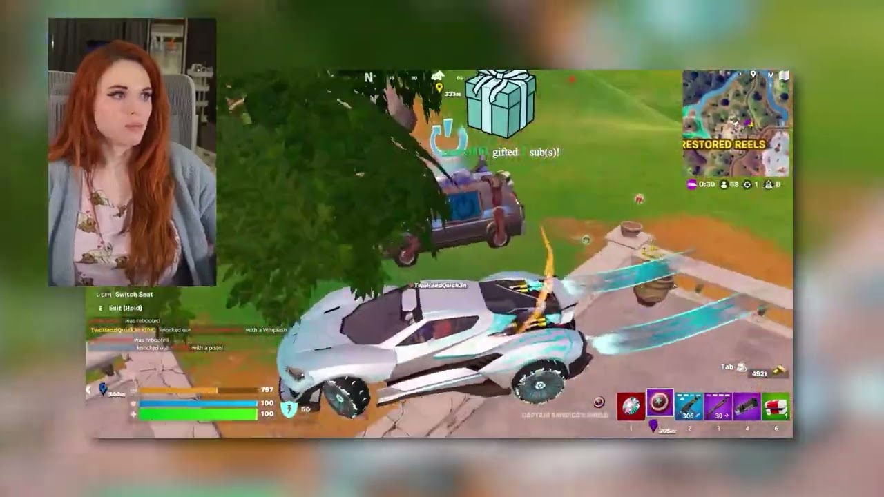 Amouranth Car Tricks