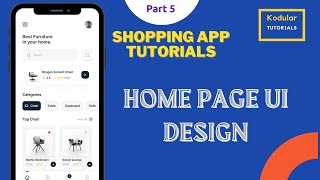 Kodular Tutorials (No-Coding Required) : Home Screen UI for Shopping App (Malayalam)