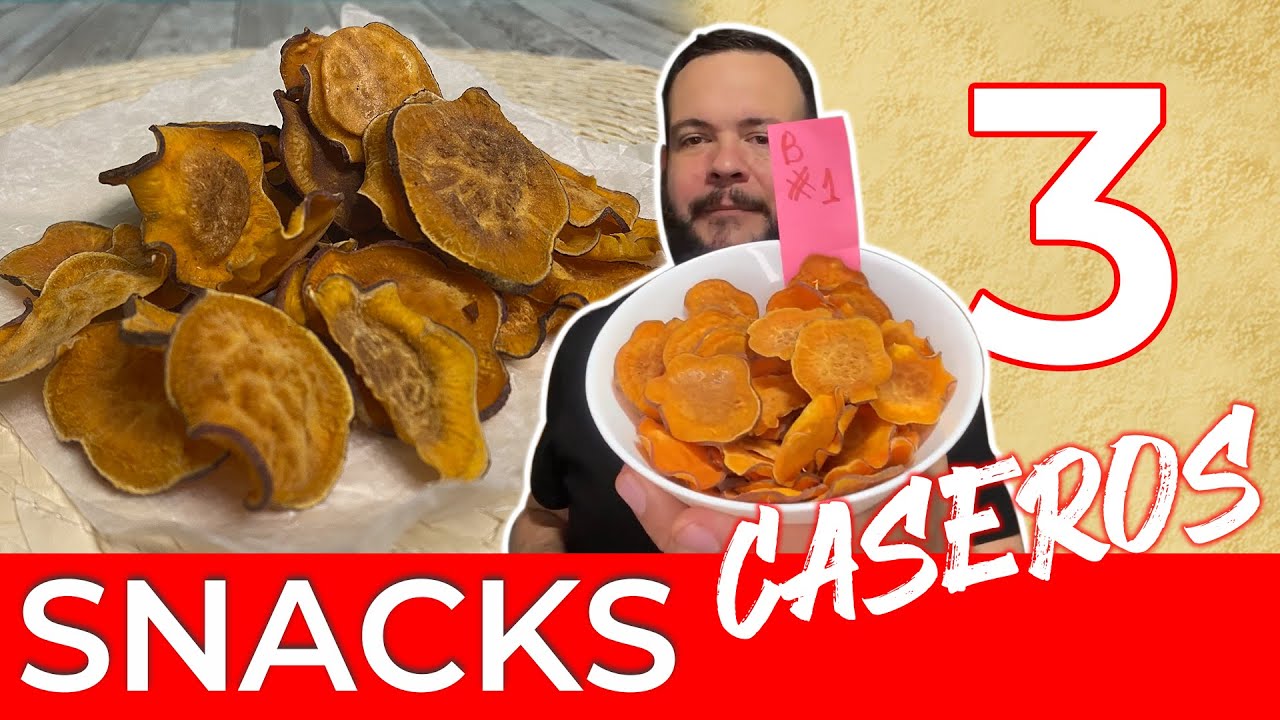 CHIPS DE VEGETALES Fácil | Snacks caseros 3 FRITOS o al HORNO? | Tenedor Libre