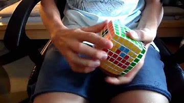 a pumpkin pattern on the 7x7x7