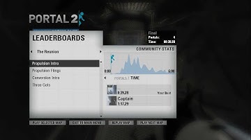 Portal 2 - Propulsion Intro with 4 Portals (0:39.28 seconds)