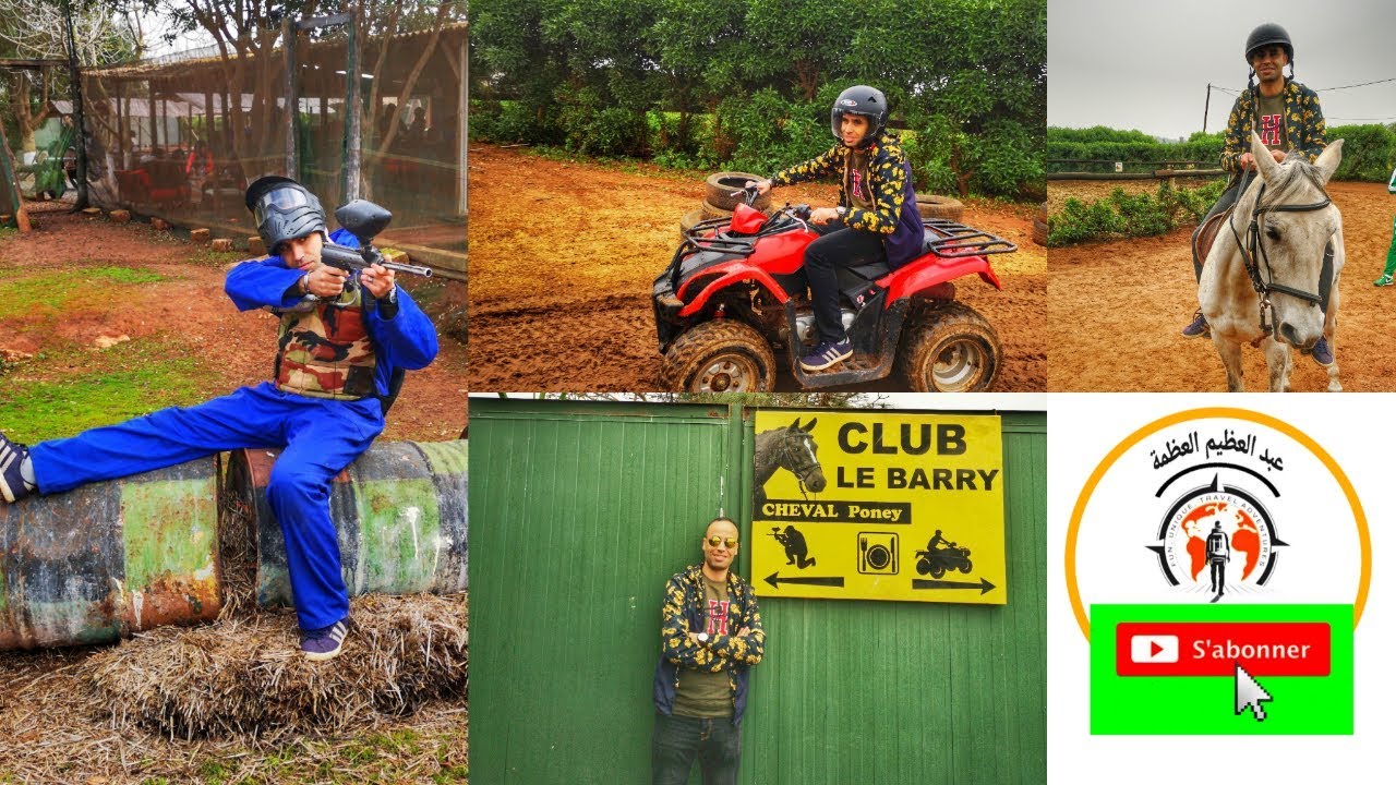 Club hippique le Barry- Casablanca (paintball - balade à cheval - Quad)