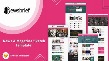 Newsbrief - News Sketch Template | Themeforest Website Templates and Themes