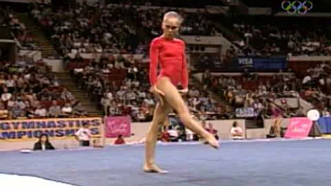 Hollie Vise - Floor Exercise - 2003 U.S. Gymnastic...