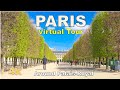 Paris walking tour - Around Palais Royal - Spring 2021[4K]