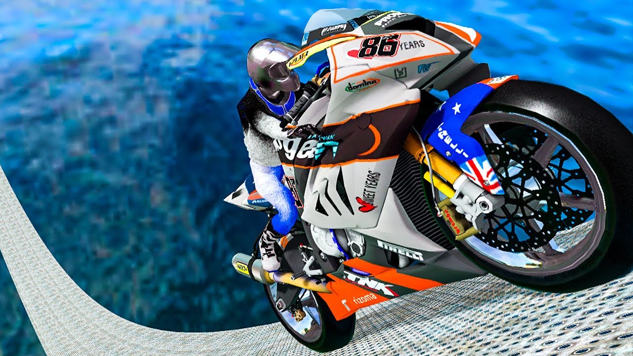 Tricky Motorbike Trail Stunt - Gameplay Android game - bike stunt games