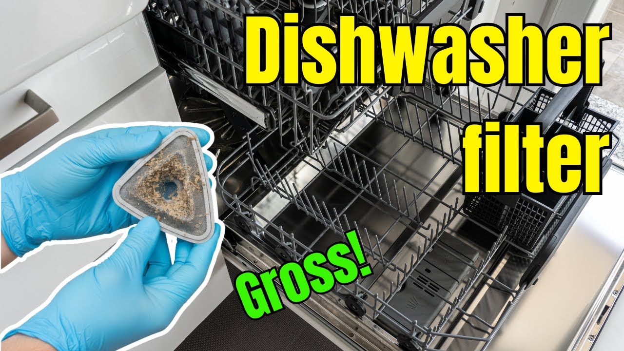 Is Your Dishwasher Clogged? How to Clean Your KitchenAid Filter - YouTube