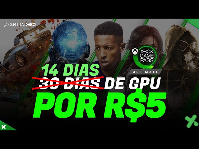 Xbox Game Pass por 5 reais nos 3 primeiros meses