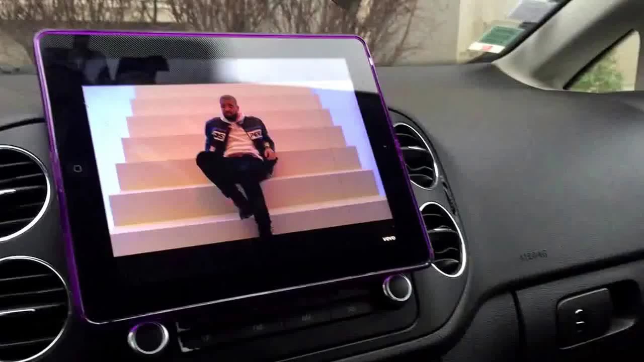 fabriquer un support voiture pour iPad 