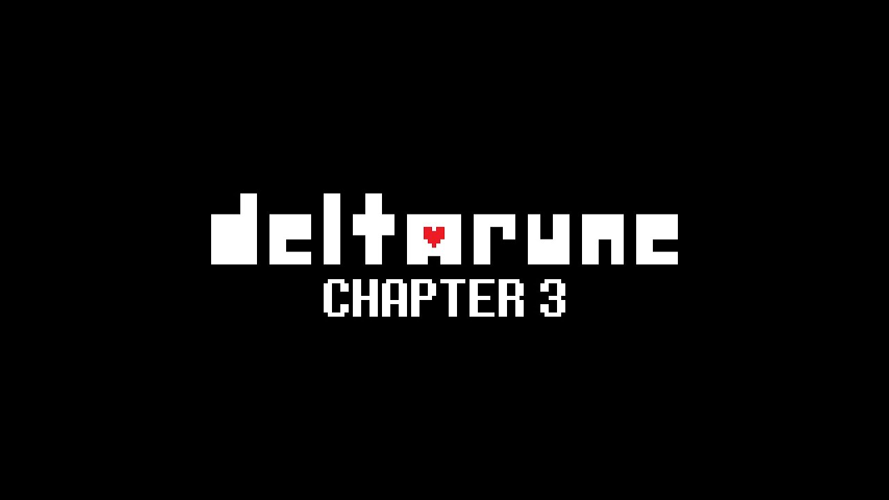 DELTARUNE: Chapter 3 - Full Playthrough 100% (Sword Route)