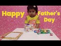 Fathers day activity for kids  fathers day decoration craft home idea  bhuviandpavi