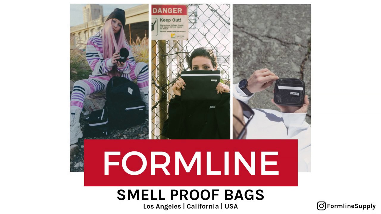 Formline Smell Proof Bags, Cases, Backpacks and More