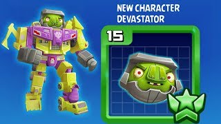 NEW CHARACTER DEVASTATOR – Angry Birds Transformers Gameplay (Android,iOS) screenshot 1