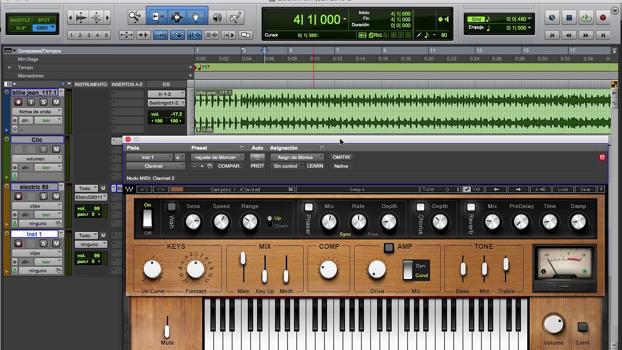 Midi en Pro Tools - Instrumentos virtuales parte 2 de 2 - YouTube