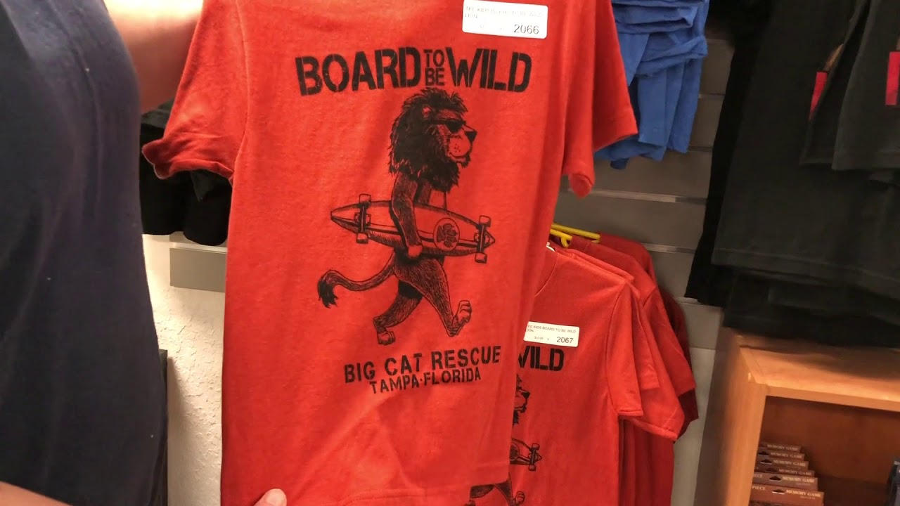 rescue dogs rock nyc KIDS SHIRT BOARD TO BE WILD LION