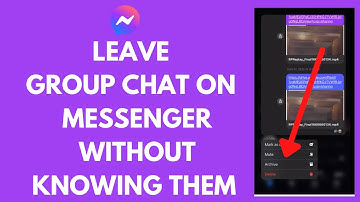 How to Leave A Group on Messenger Without Anyone Knowing (WORKING!!)
