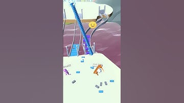 Bridge Race All Levels Gameplay Android,ios Levels 1107 #Shorts
