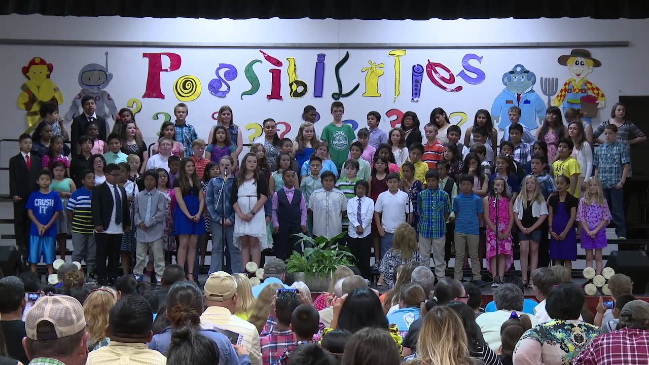 Monitor Elementary School 5th Grade Graduation May 19, 2015 YouTube