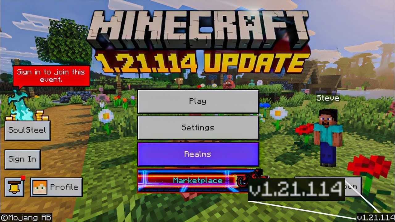 Minecraft 1.21.114 Official Update + Patch Direct Link 🖇️ - YouTube