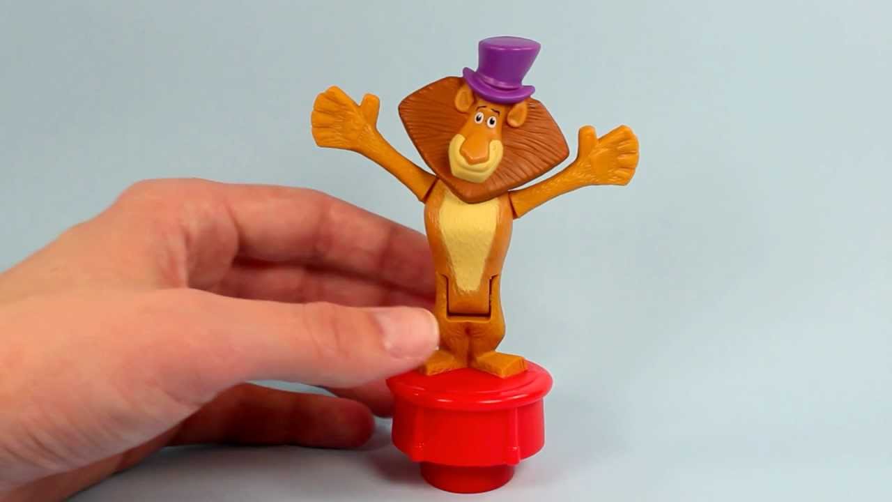 Madagascar 3 McDonalds Happy Meal Toys 2012 Complete Set of 6 Review