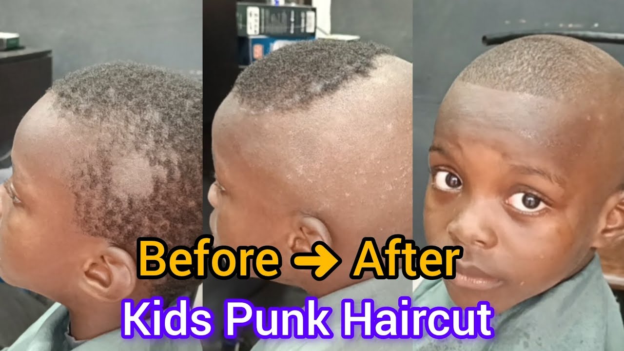 Boys Punk Haricuts Kids Punk Haircut Tutorial | Step-by-Step Stylish Look for Boys! - YouTube