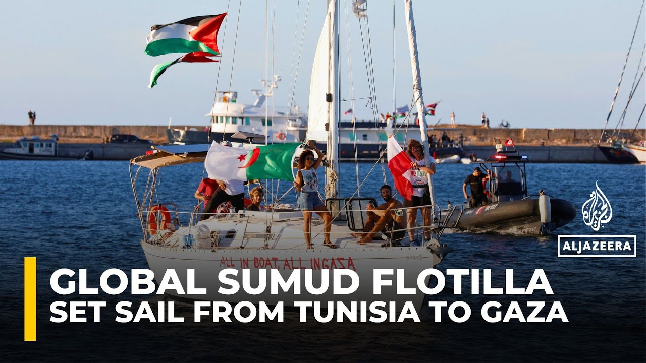 Глобальная флотилия «Сумуд» отправится из Туниса, чтобы прорвать израильскую блокаду сектора Газа