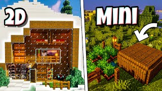 3 Simple Unusual Starter Bases for Survival in Minecraft # 2 @MushoDen