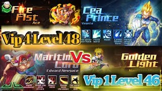 Dimension War (Vip 4 Level 48 vs Vip 1 Level 46) Revenge Time | super hero war | anime war