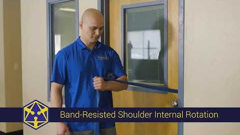 Resisted Shoulder Internal Rotation - Tensegrity Exercise Library