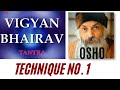 Vigyan bhairav tantra  technique no1 easy explanation with guided practice