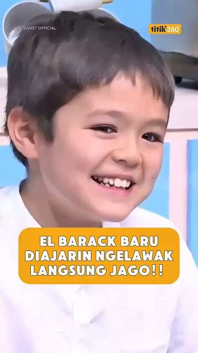 EL BARACK BARU DIAJARIN NGELAWAK, LANGSUNG JAGO!! #elbarack #jessicaiskandar #jedar