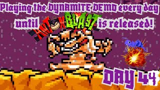 Day 44 of playing the DYNAMITE DEMO until ANTONBLAST is released!