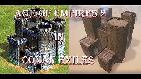 Age of Empires 2 Castle in Conan Exiles
