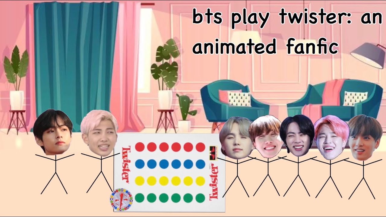 bts plays twister during quarantine: an animated fanfic