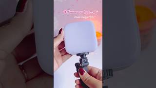 Comment link 🔗 | Must have light for beginner content creators |