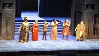 Curtain Call In Aida With Elīna Garanča, Brian Jagde, Angel Blue, Amartuvshin Enkhbat 5.5.25