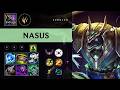 Nasus Jungle vs Qiyana - KR Master Patch 26.10