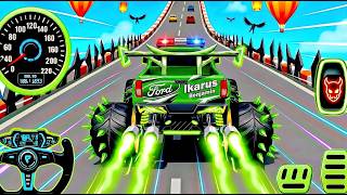 Mega Ramp Monster Car Racing 3D - Extreme Car Stunts -Android Gamepla #MegaRamp #3DGames #CarRacing screenshot 3